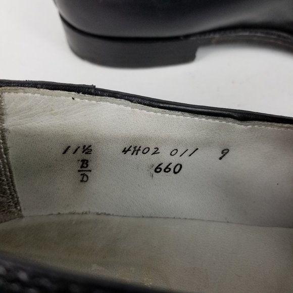 Alden leather tassel loafers mens 11.5 B/D Black - Picture 16 of 16